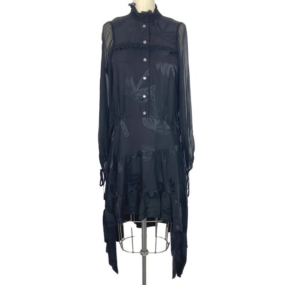 Coach Dresses & Skirts - NWT Coach Silk Palm Tree Jacquard Dress